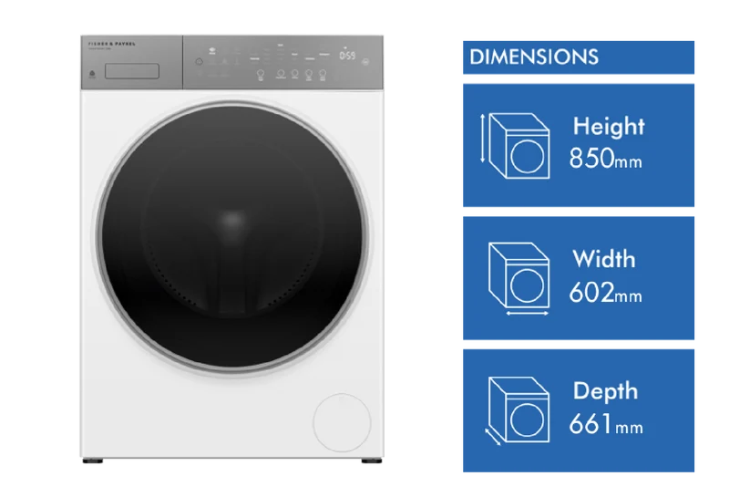 Fisher & Paykel 12kg Series 5 Contemporary Front Load Washer