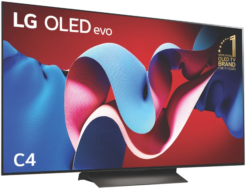 LG 48" OLED EVO C4 4K Smart TV 24