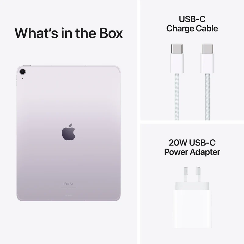 Apple iPad Air 13" M2 Wi-Fi + Cellular 256GB - Purple