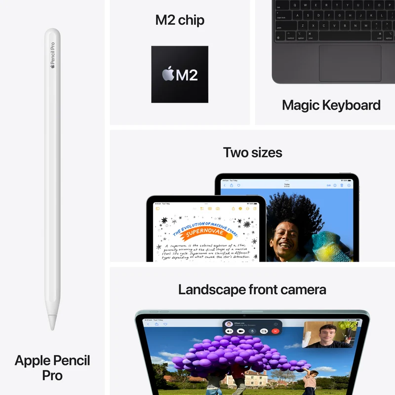 Apple iPad Air 11" M2 Wi-Fi 256GB - Space Grey
