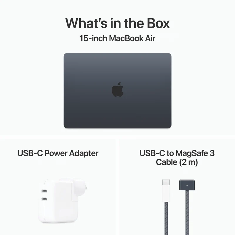 Apple MacBook Air 15" M3 16GB 512GB - Midnight
