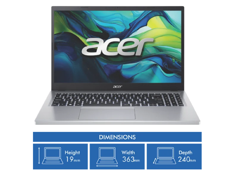 Acer Aspire GO 15" i3 8GB 512GB Laptop
