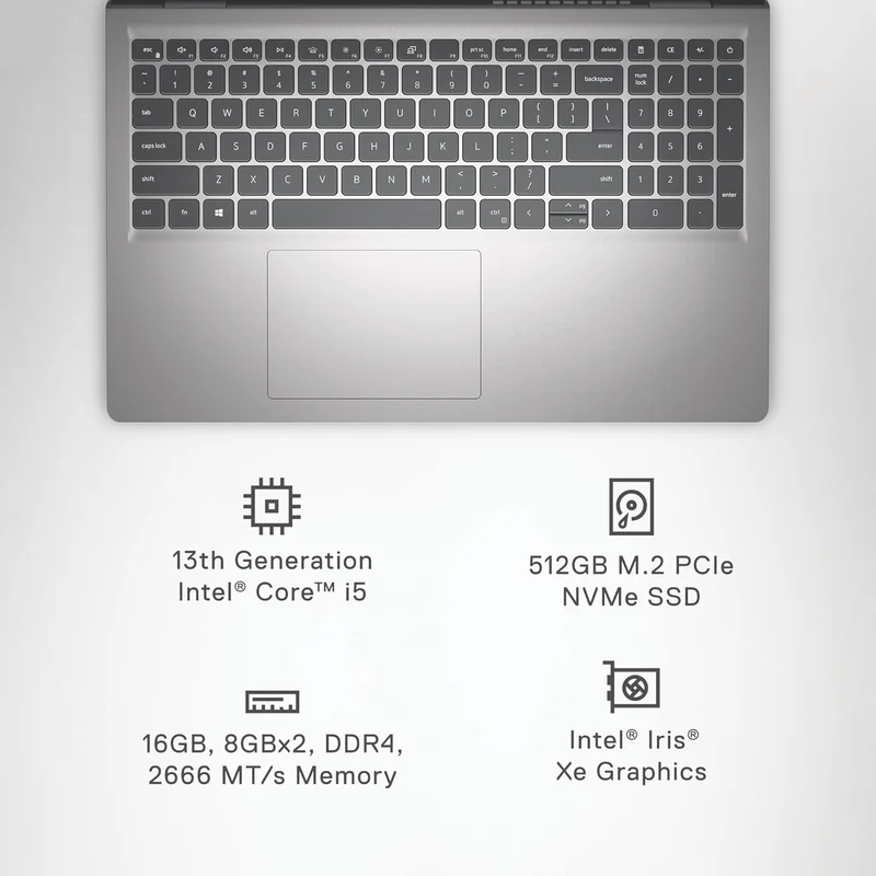 Dell Inspiron 3000 15.6" i5 16GB 512GB Laptop