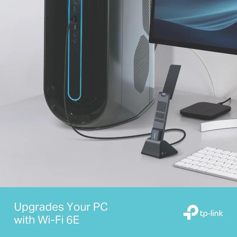 TP-LINK AXE5400 Wi-Fi 6E High Gain Wireless USB Adapter