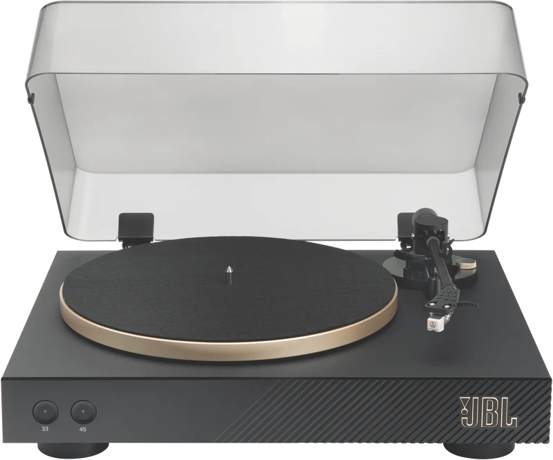 JBL Spinner Bluetooth Turntable - Black Gold