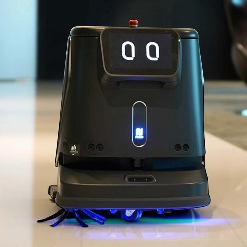 Pudu CC1 – Professioneller Reinigungsroboter / Professional cleaning robot – schwarz