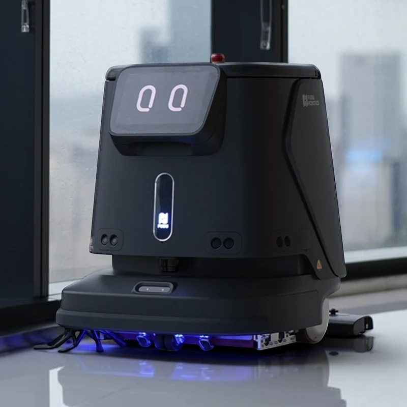 Pudu CC1 – Professioneller Reinigungsroboter / Professional cleaning robot – schwarz