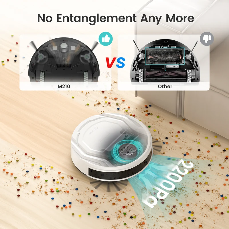 Lefant Robot Vacuum M210P White