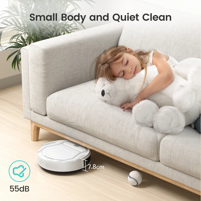 Lefant Robot Vacuum M210P White