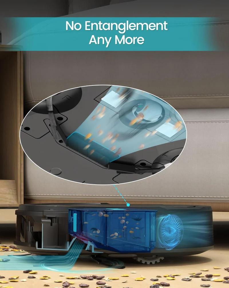 Lefant Robot Vacuum M210 Pro+ Black
