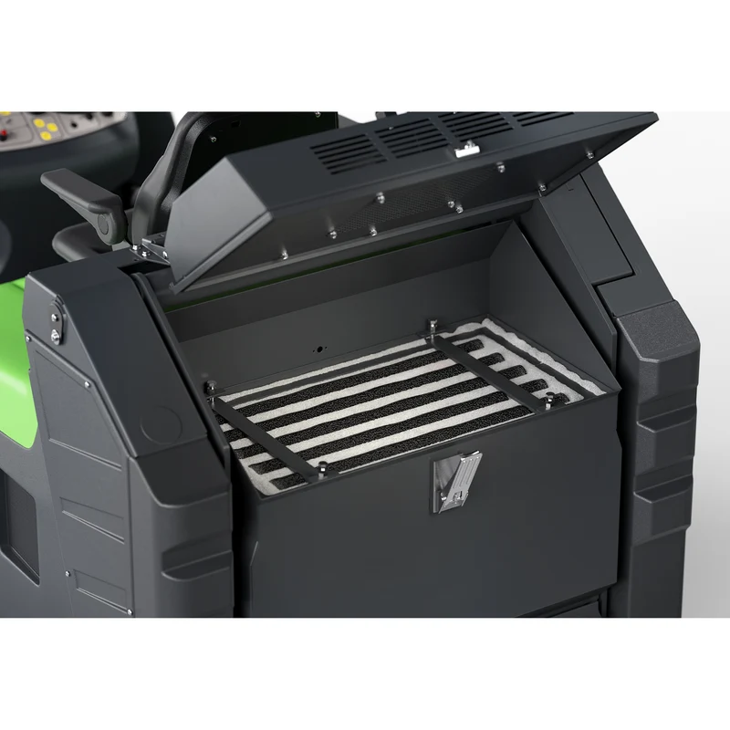 Mit Service-Garantie. Aufsitzkehrsaugmaschine IPC-Gansow 1404+ - nachhaltige Hybridtechnik
