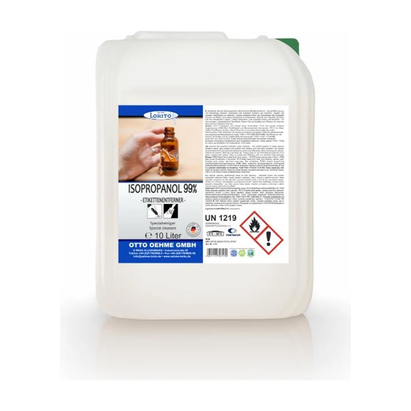 Lorito Isopropanol 99% Etikettenentferner 10 Liter