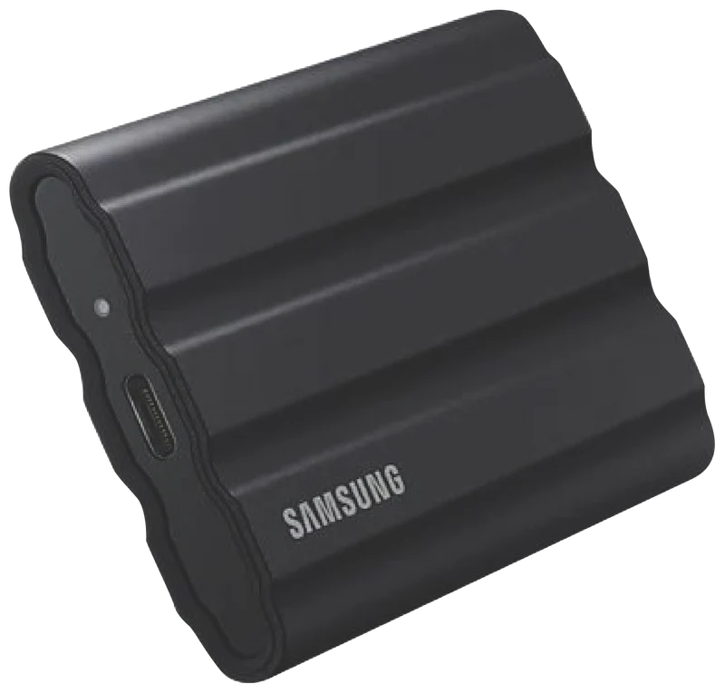 Samsung 1TB T7 Shield Portable SSD USB 3.2 Type-C (Black)