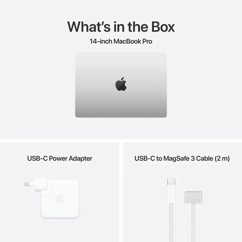 Apple MacBook Pro 14" with M4 chip 16GB 512GB - Silver