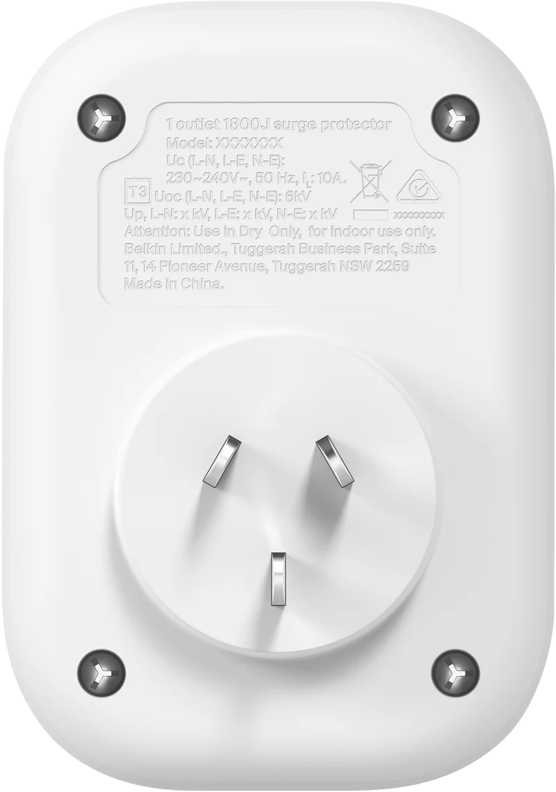 Belkin SurgePro Single Outlet Surge Protector