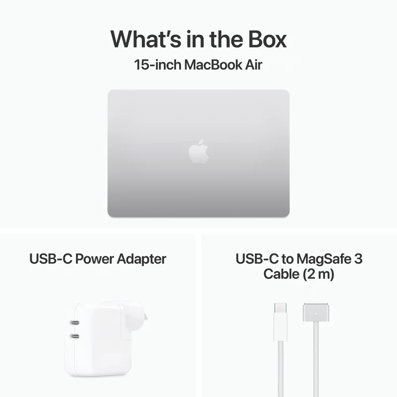 Apple MacBook Air 15" with M3 chip 16GB 256GB - Silver
