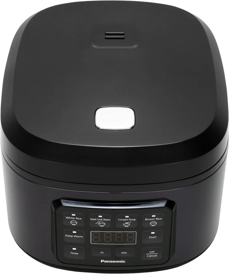 Panasonic 10 Cup Rice And Multi Cooker Black