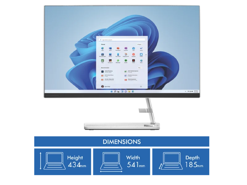 Lenovo IdeaCentre 3 24" i3 8GB 256GB AIO