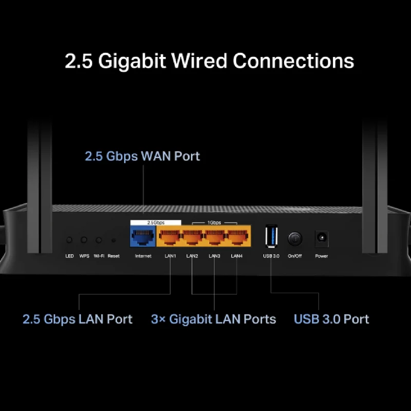 TP-LINK BE3600 Dual-Band Wi-Fi 7 Router