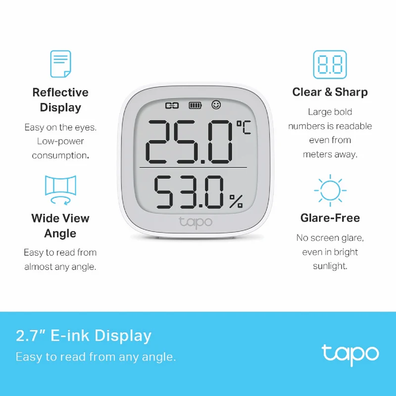 TP-LINK Smart Temperature & Humidity Monitor