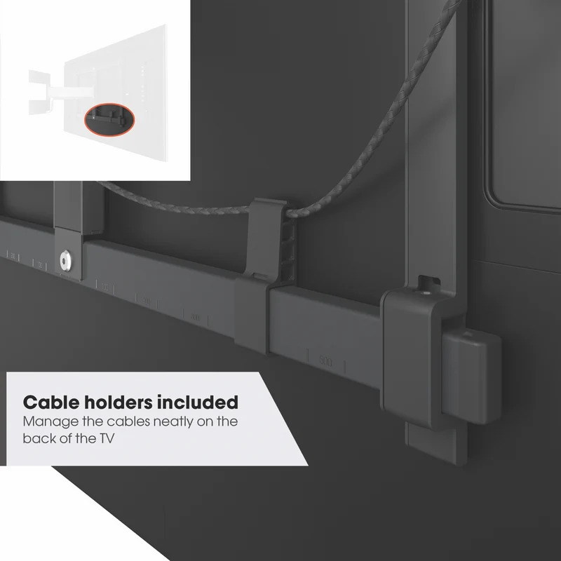 Vogels Ultra-Slim Elite Full Motion+ TV Wall Bracket - Extra Large (55-100")