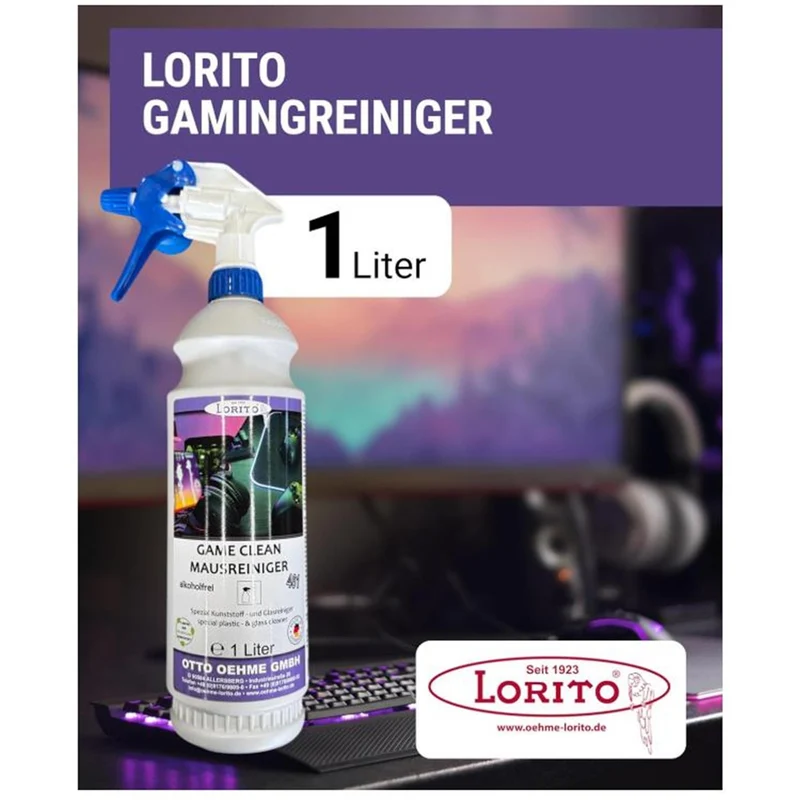 Lorito Game Clean Maus- Tastaturreiniger 461 Sprühkopf