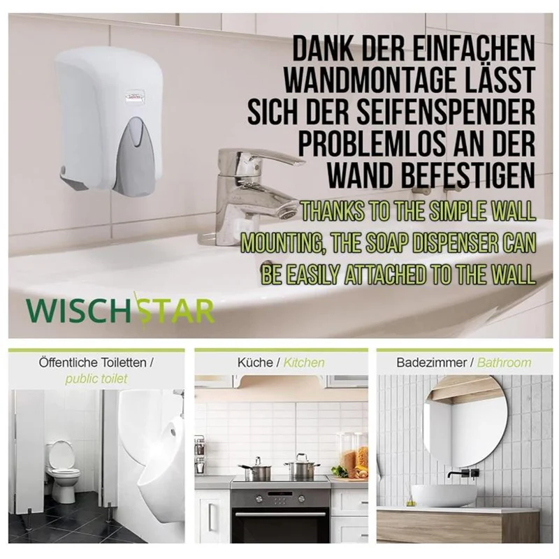 Starter-Set Seifenspender weiss