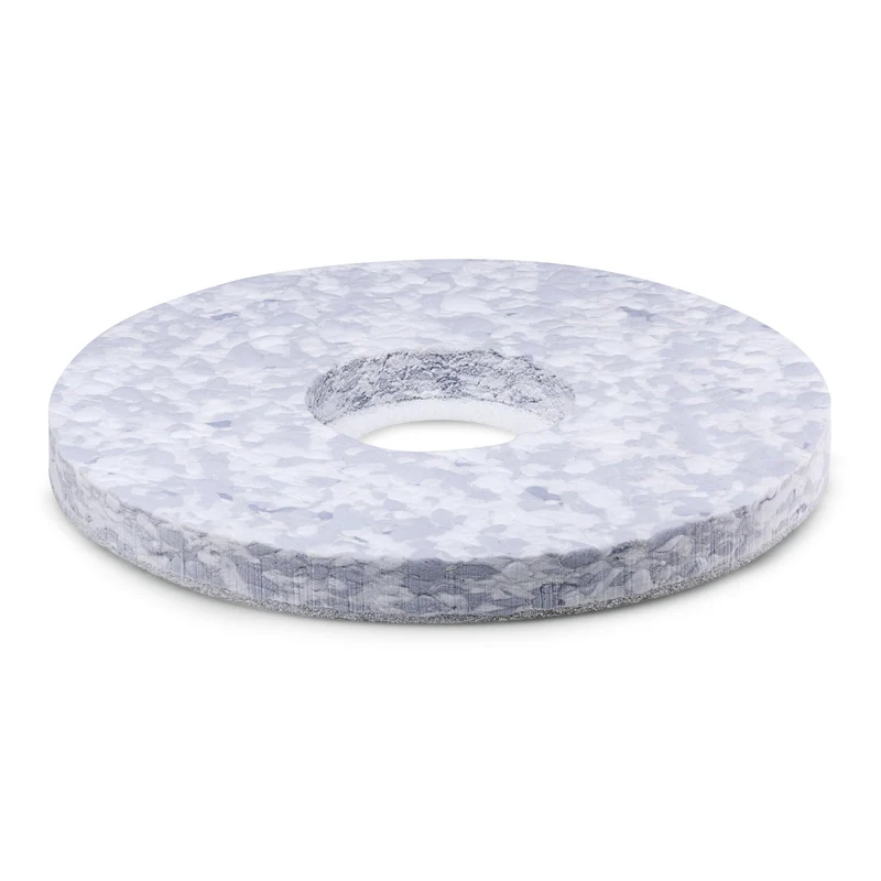 Melaminpad, Grau / Weiß, 432 mm, 2 Stück