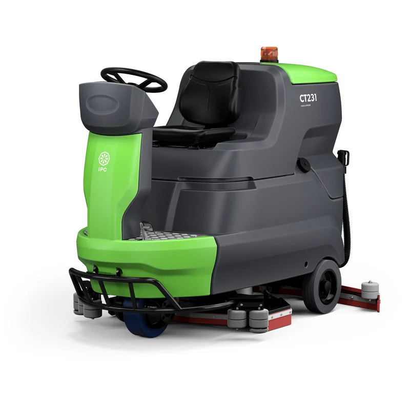 Mit Service-Garantie. Aufsitzscheuersaugmaschine IPC-Gansow CleanTime CT231