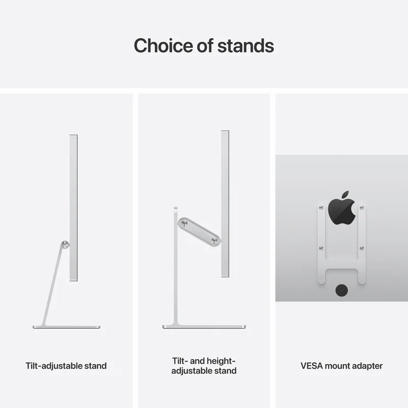 Apple Studio Display 27" Nano-Texture Glass VESA Mount Adapter (Stand not included)