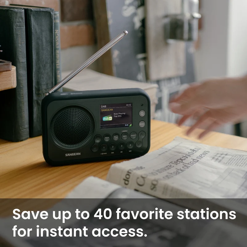 Sangean DAB+ FM Portable Radio