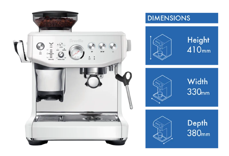 Breville the Barista Express Impress Sea Salt