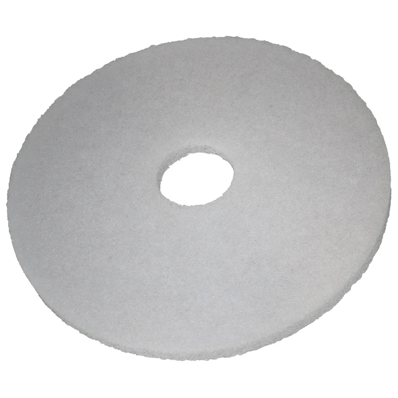 Pad weiss, Ø 280 mm / 11", Polyester