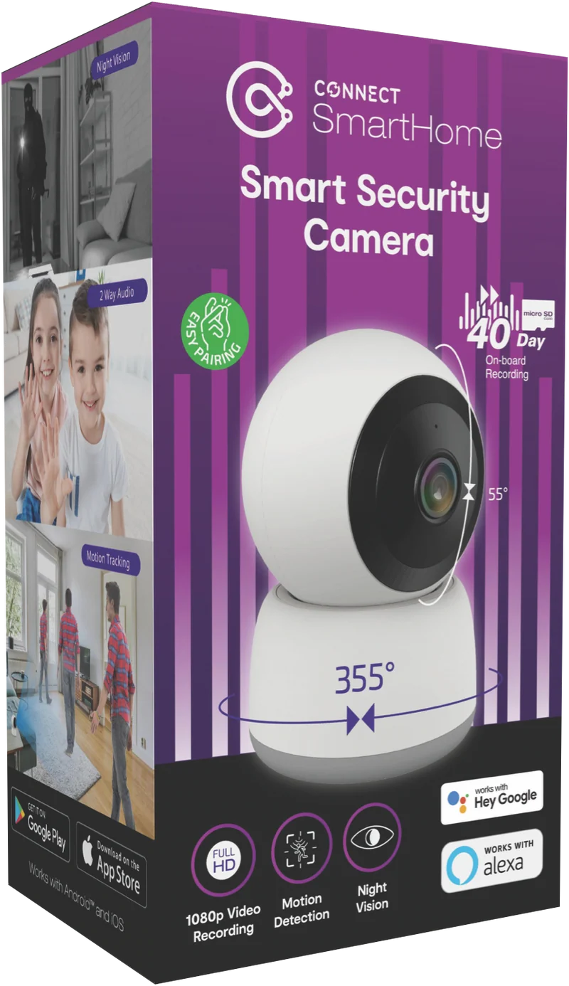 Connect SmartHome Smart 360 Full HD Pan / Tilt Camera
