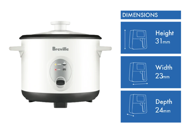 Breville The Set & Serve 8 Cup Rice Cooker