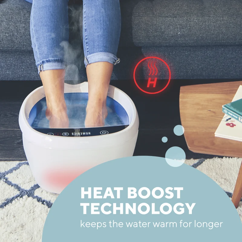 Homedics Shiatsu Bliss Foot Spa With Heat Boost