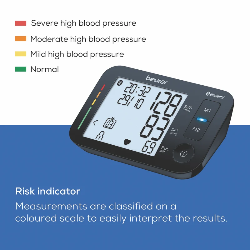 Beurer Bluetooth Upper Arm Blood Pressure Monitor