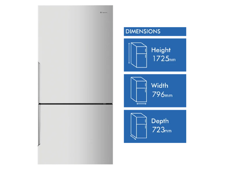 Westinghouse 496L Bottom Mount Refrigerator