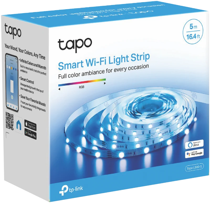 TP-LINK Tapo Smart Wi-Fi Light Strip (5m)