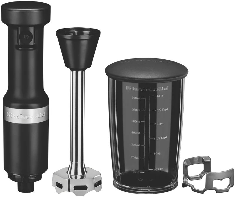 KitchenAid Corded Hand Blender - Matte Black