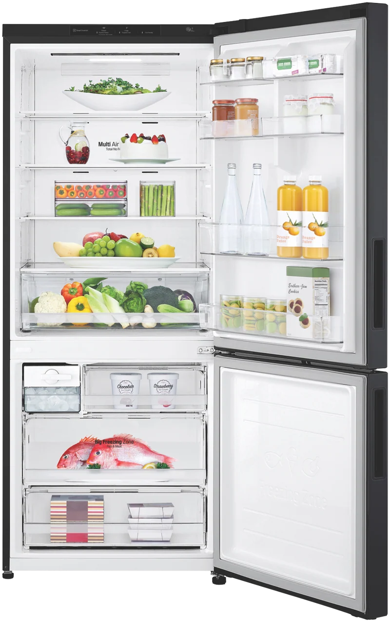 LG 420L Bottom Mount Refrigerator