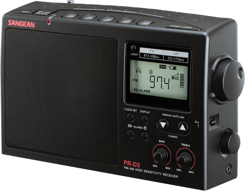 Sangean AM/FM Long Range Portable Radio
