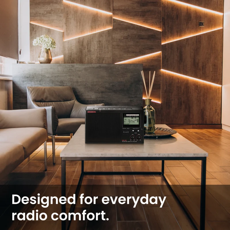Sangean AM/FM Long Range Portable Radio