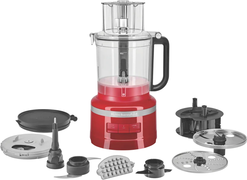 KitchenAid 13 Cup Food Processor Empire Red