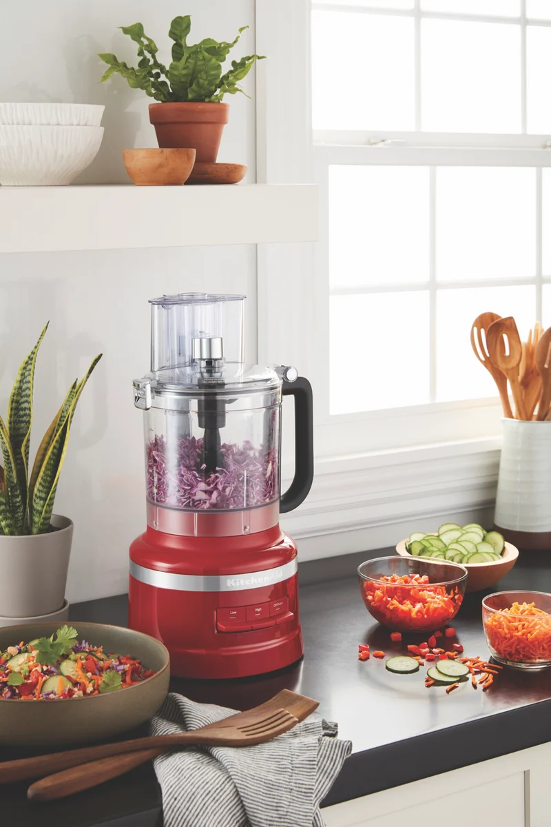 KitchenAid 13 Cup Food Processor Empire Red