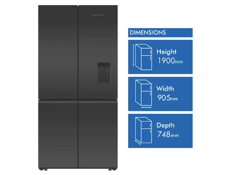 Fisher & Paykel 690L Quad Door Refrigerator