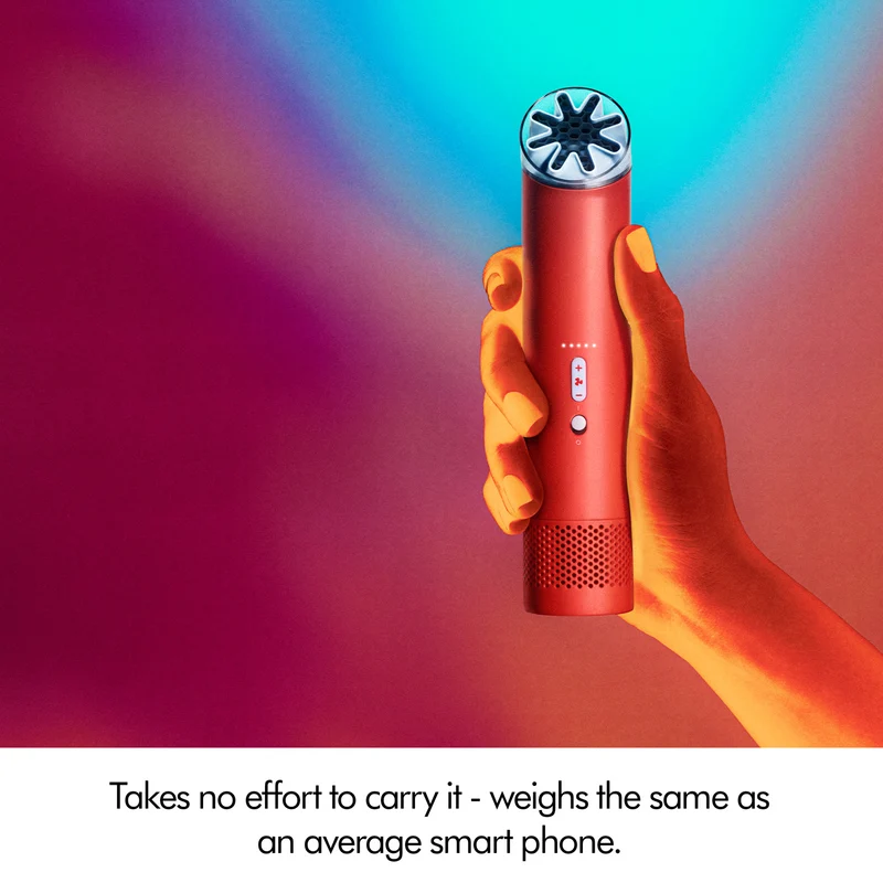 Dyson Hushjet Mini Cool (Carnelian/Sky)