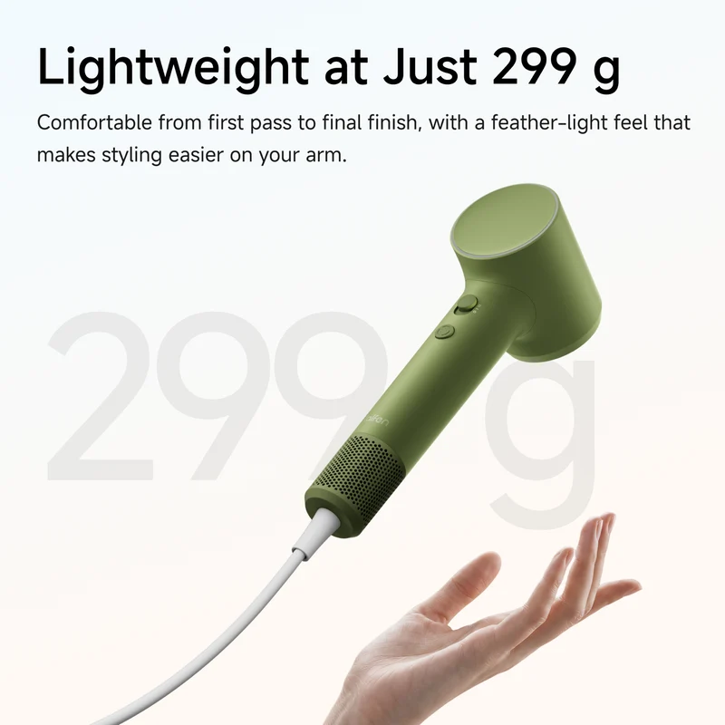 Laifen Air Pro High-Speed Hair Dryer Jungle Green