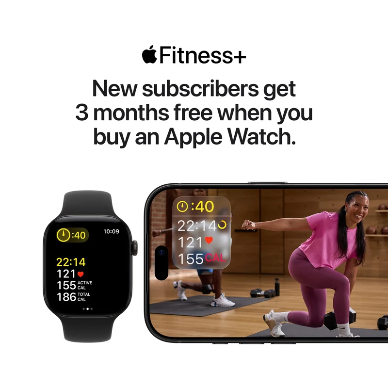 Apple Watch Series 12 GPS 42mm Space Grey Aluminium Case Navy Blue Sport Band M/L