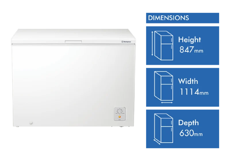 Westinghouse 300L Chest Freezer